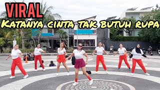 Download Lagu VIRAL !!! DJ KATANYA CINTA TAK BUTUH RUPA / NEW TIKTOK VIRAL / SENAM KREASI BY JERO MELATI  MP3