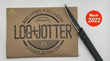 Log + Jotter March 2022 Pocket Notebook Subscription Unveiling + Sticker Swag