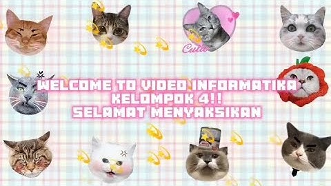 Vlog mengunjung/menggosip. tugas informatika  •kelompok4(four)• IX.C SMPN negri 4 KDI