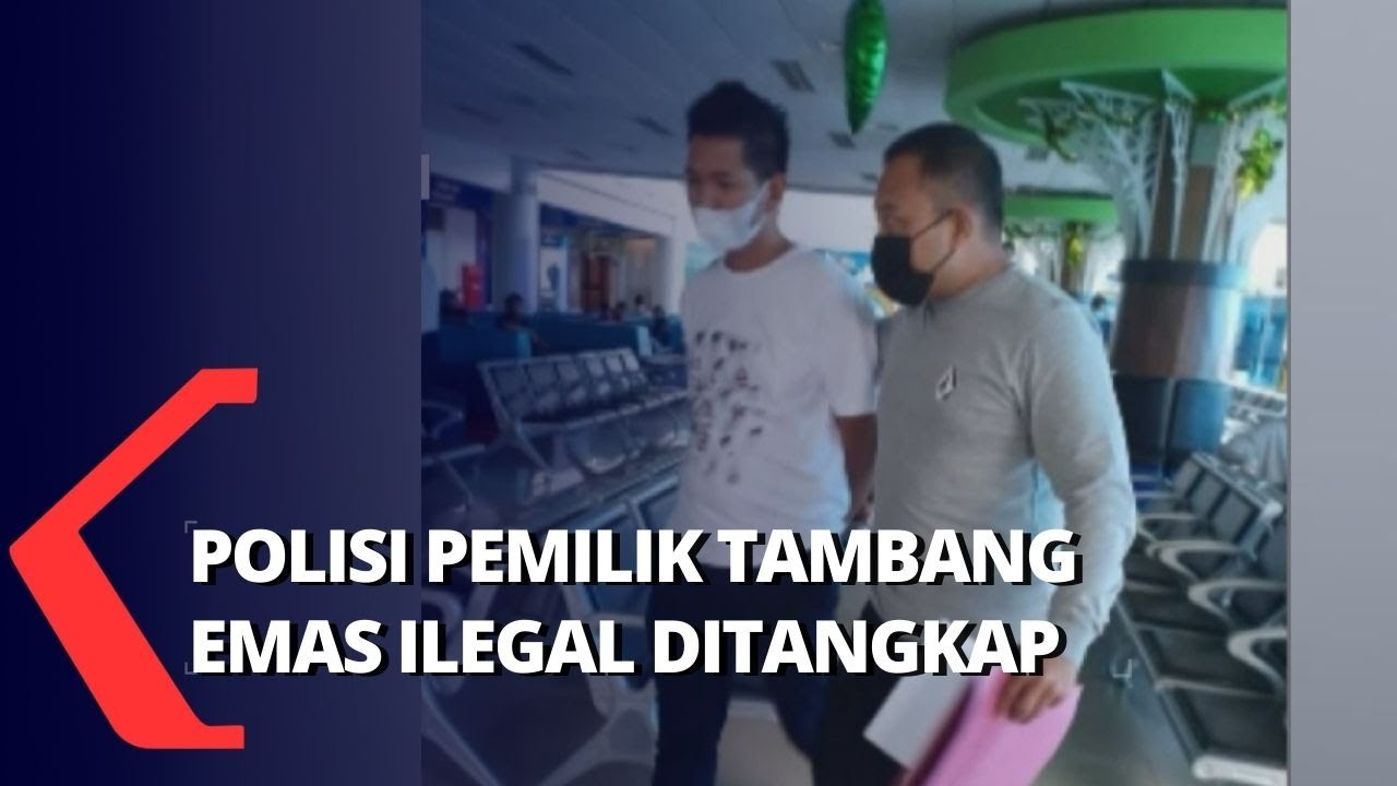 Anggota Polisi Pemilik Tambang Emas Ilegal Ditangkap, 2 Mobil Mewah dan 1 Rumah Miliknya Disita
