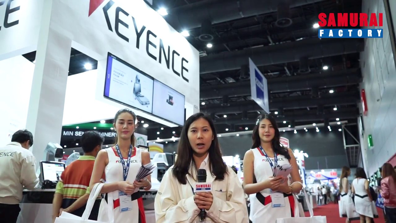KEYENCE (THAILAND) CO., LTD. ーManufacturing Expo 2018ー - YouTube
