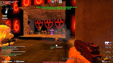 CSGO ZOMBIE ESCAPE ze_666_crazy_escape_v2_4 stage 2 On Ghostcap Server