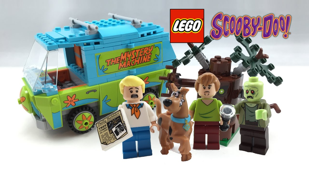 scooby doo mystery machine lego set