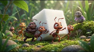 ANTS vs SUGAR CUBE ππ³ | Kids Animated Story ππ³
