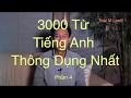 3000 Từ Tiếng Anh Anh Thông Dụng Nhất - Phần 4