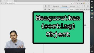 6.9 Cara Mengurutkan Isi Object | Dasar Javascript