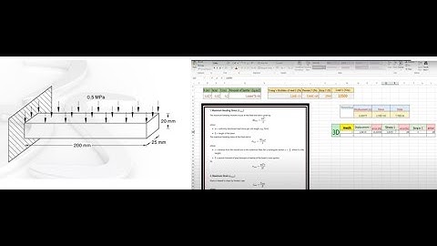 Abaqus: Cantilever Beam- Uniformly distributed load - 3D