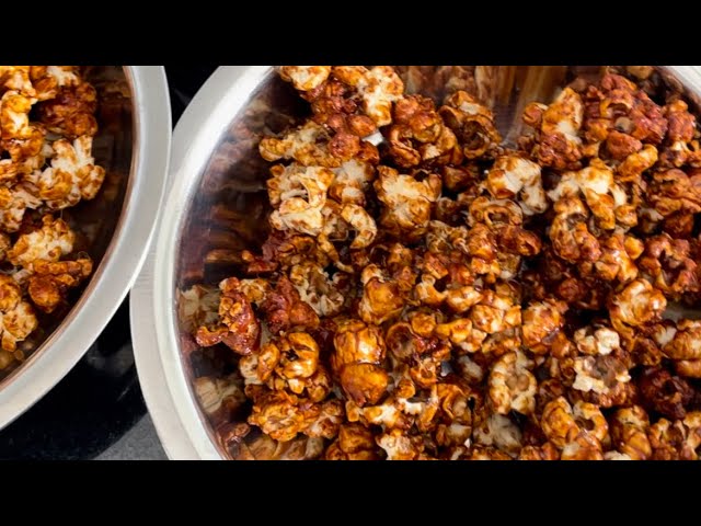 Caramel Popcorn Recipe - Sharmis Passions