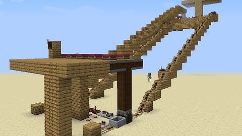 Diagonal Elevator In Minecraft