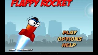 Flappy Rocket - HD Android Gameplay - Action games - Full HD Video (1080p) screenshot 1