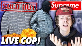 They Said Supreme's DEAD...But The Whole Site SOLD OUT! (Live Cop)