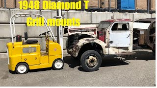 1948 Diamond T Detroit Truck Part 3 (Grill Mounts)