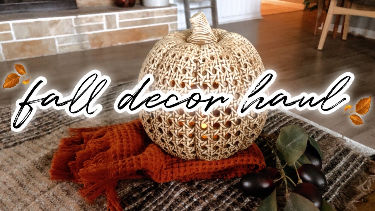 FALL & Halloween Decor Haul! Kirklands, At Home, Amazon, Etsy
