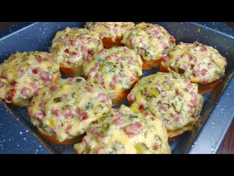 ВКУСНЕЙШИЕ ГОРЯЧИЕ БУТЕРБРОДЫ! Мои любимые!