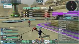 【PSO2】チームGUILTY CROWN 採掘基地防衛戦：襲来【20131218】