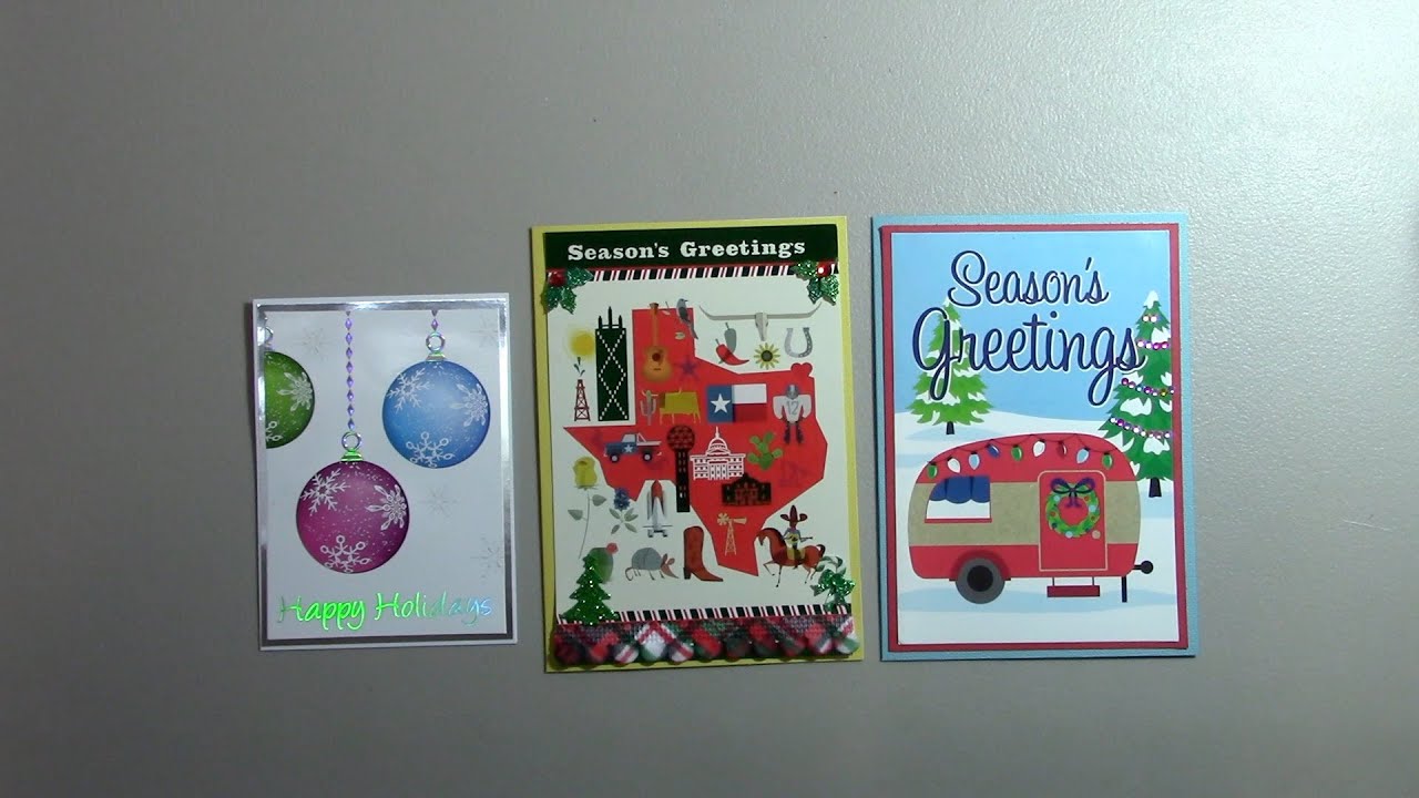 CraftyRia Creates Recycled Christmas Cards #33
