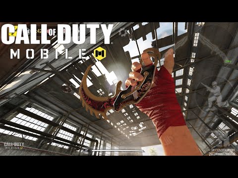 【CoDモバイル】初めて手に入れたカランビットナイフでのナイファーキル集