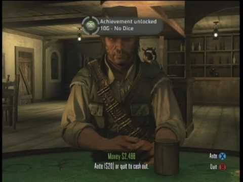 Red Dead Redemption Liars Dice Achievement Youtube