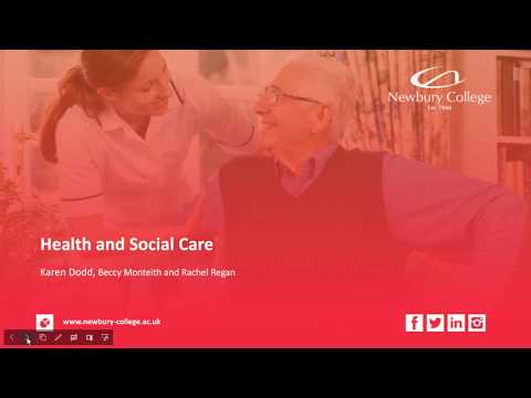 Health and Social Care - Virtual Open Day Talk - June 2020