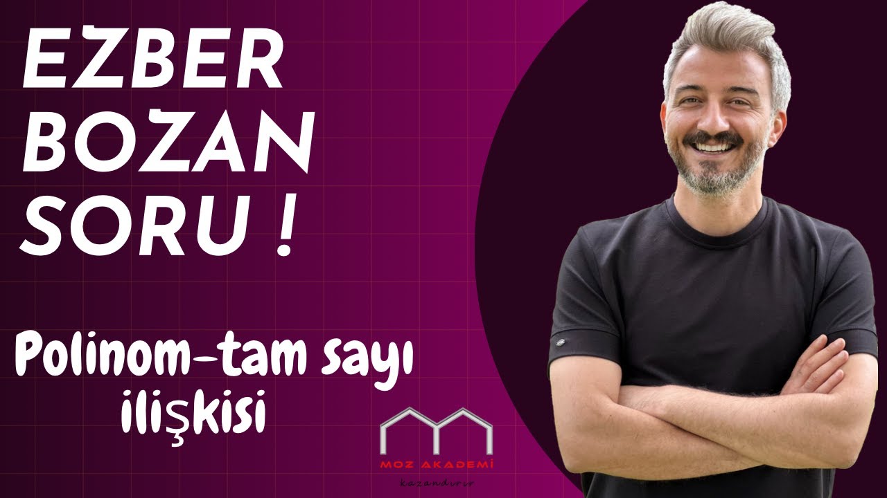 SIRA DIŞI BİR POLİNOM SORUSU...