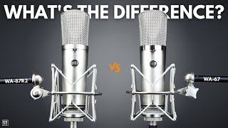 Which Warm Audio Microphone Should You Buy?! | Warm Audio WA-87R2 vs. WA-67