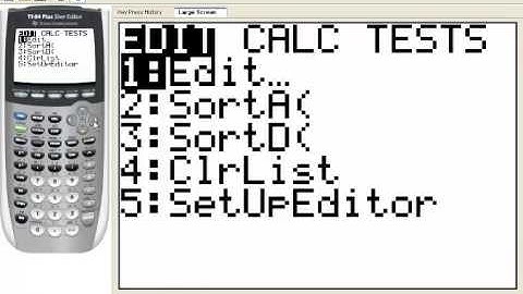 Calculating the linear correlation coefficient and equation of regression line, using the TI-84