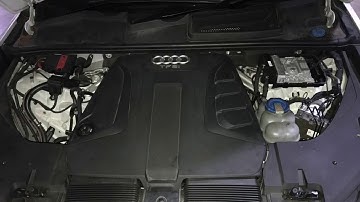 Audi Q7 intake valve cleaning - Walnut Blast