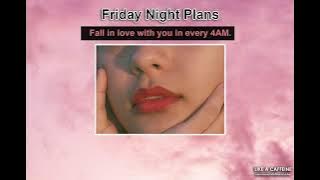 (THAISUB) Friday Night Plans - Fall in love with you in every 4AM. (Prod.Atsushi Asada) แปลไทย