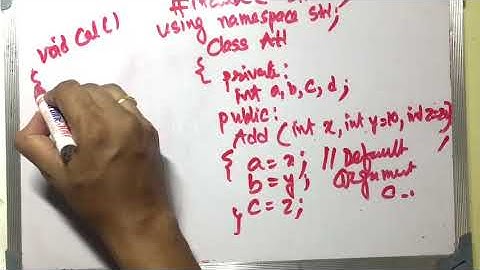 C++:: default argument constructor