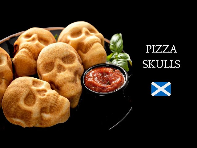 Veggie Pizza Skulls - Nordic Ware