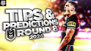 2024 NRL Tips & Predictions ROUND 8 screenshot 1