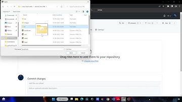 How to upload files folders projects on github   Upload Project folder on github Simple Way