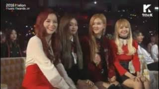BTS & Blackpink watching each other's performance
