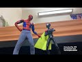 Spiderman into the spiderverse stop motion recreation