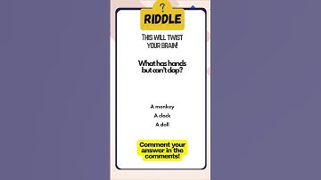 What Has Hands But Can’t Clap? 🕰️