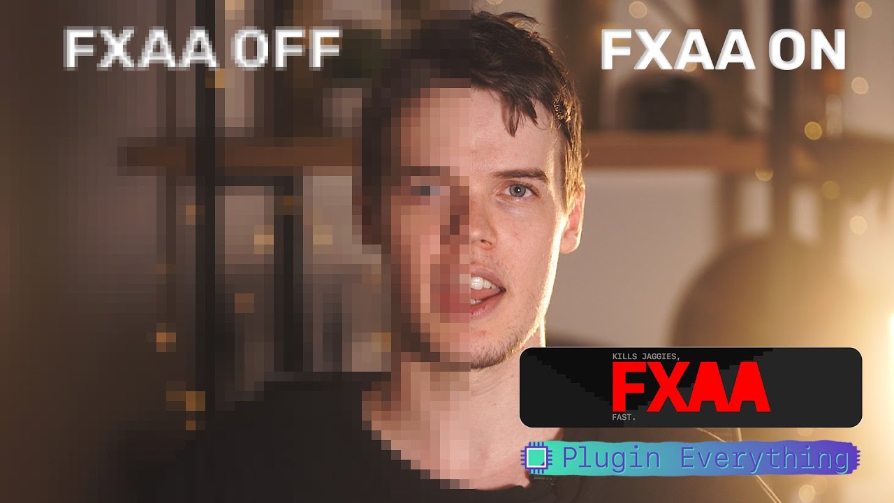 【After Effects免費外掛】消除Echo文字等鋸齒FXAA
