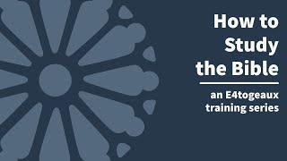 Information How to Study the Bible: The H.E.A.R. Method News