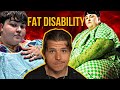 Fat Activist Claims Disability (Delusional)