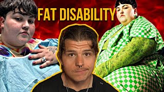 Fat Activist Claims Disability (Delusional)