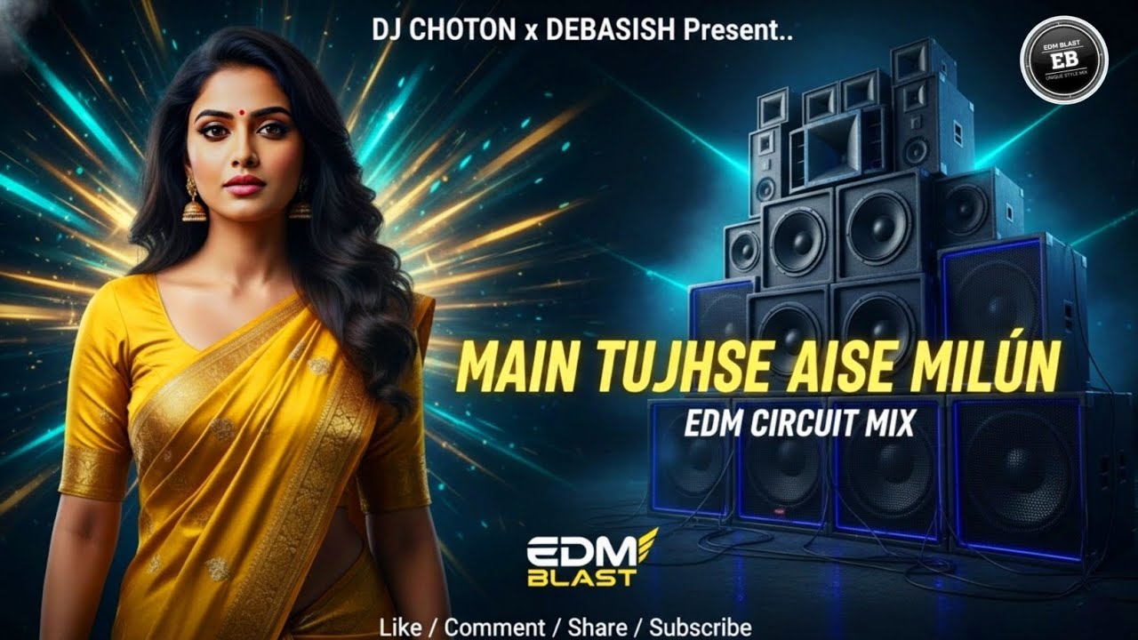 Main Tujhse Aise Milun (With Unique Circuit Beats) Dj Choton X Dj Debasish | EDM BLAST