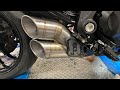 Ducati Diavel 1260S Zard Exhaust Flames
