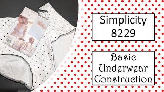 Sewing Basic Underwear ~ Simplicity 8229 ~ Things I will change next time.