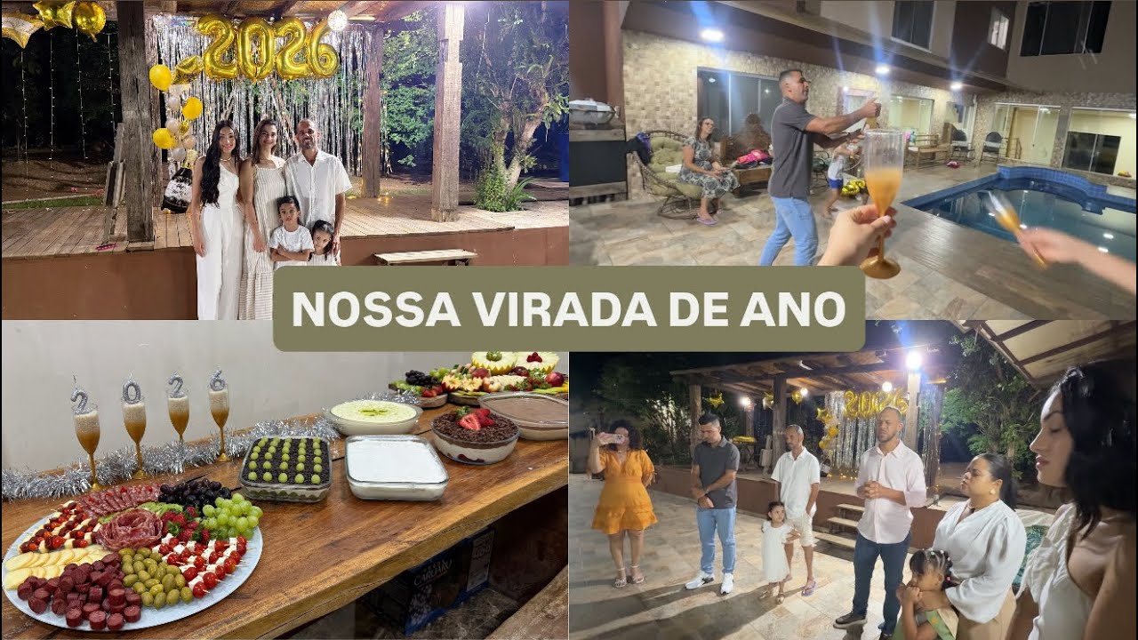 RÉVEILLON 2026| VIRADA DE ANO EM FAMILIA | COMIDAS| AGRADECIMENTO E DIVERSÃO | LAÍS VELOSO