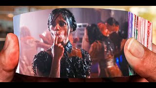 Wednesday Bloody Prom Dance Scene Flipbook Cinema