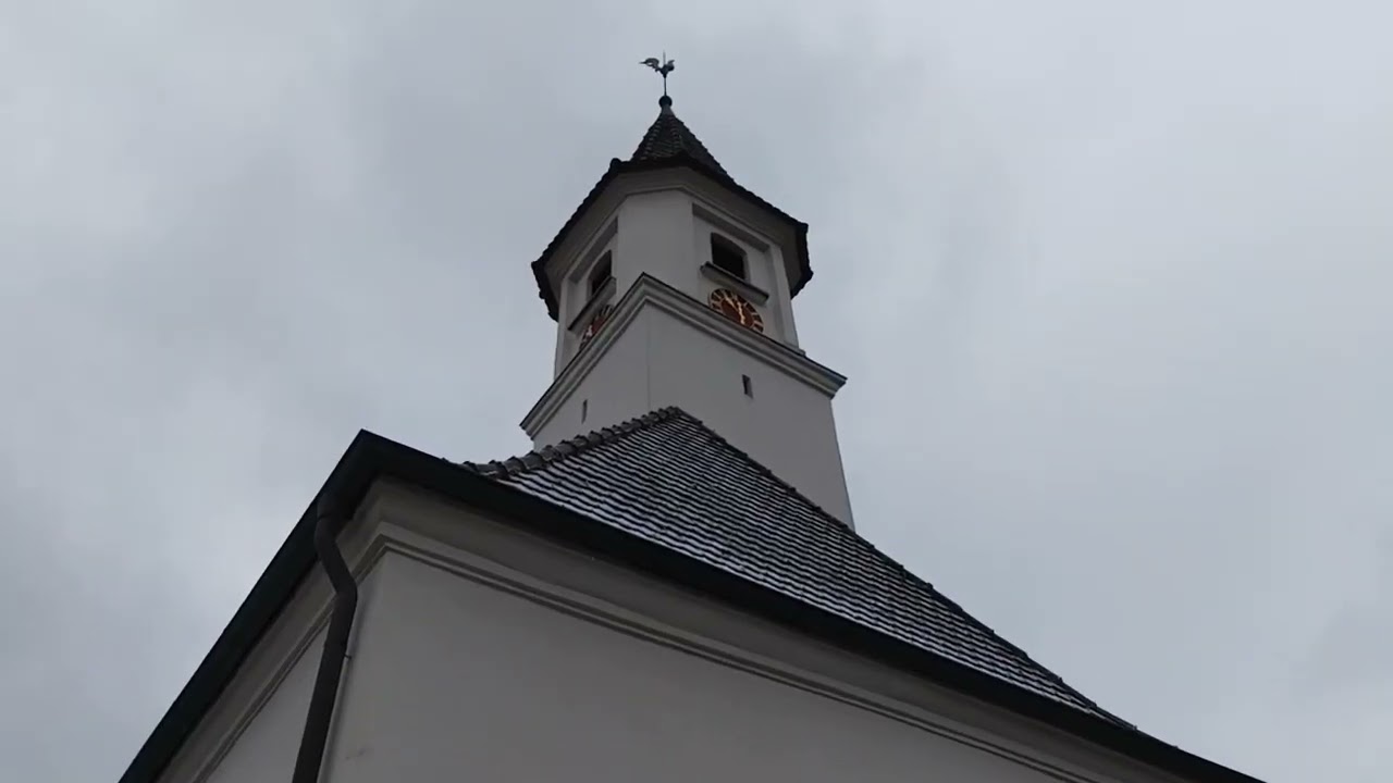Glocke 2 und 1 einzeln und Vollgeläut der evangelischen Jakobuskirche Ulm/Grimmelfingen