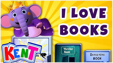 Thumbnail of I Love Books Song | Kent The Elephant | Nursery Rhymes & Songs for Babies