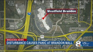 Shoppers run for cover during ‘unfounded shooting incident’ at Brandon Mall, deputies say
