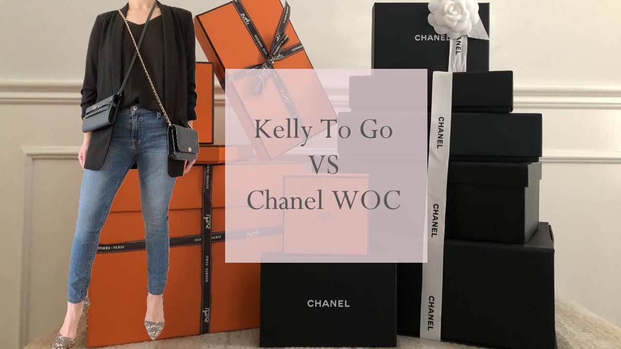 Túi Xách Nữ Hàng Hiệu Chanel Woc Kelly Màu Đen Chính Hãng 15cm - Du Luxury