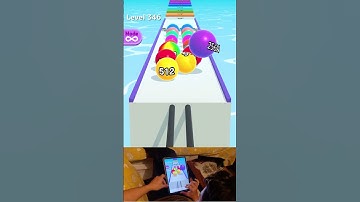 Ball Run 2048 ❗ Level #346 ❗ All Levels 2048 Gameplay Android, ios New Mobile Games ❗ EAQ Gaming