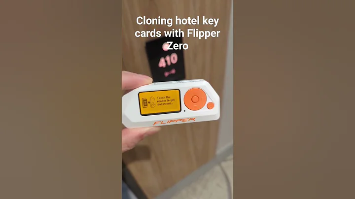 Can a Flipper Zero copy a hotel key card?